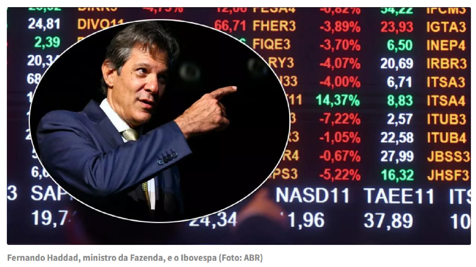 Bolsa registra forte alta e dólar despenca com nova regra fiscal revelada