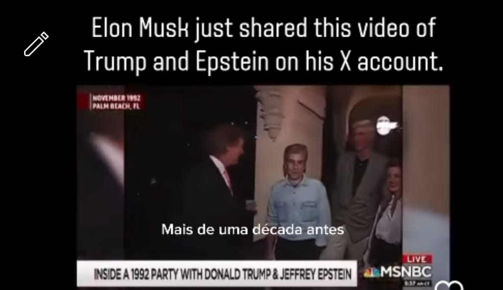 Musk: O Vídeo Proibido de Trump