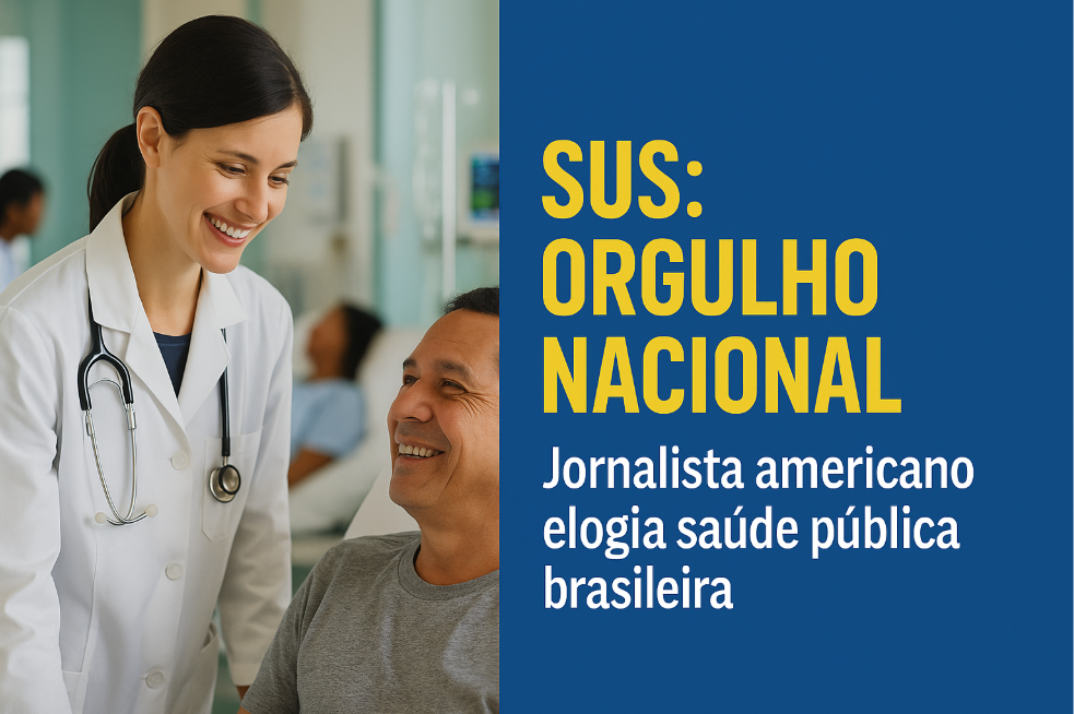 Jornalista do Washington Post Elogia o SUS: “Paguei Fatura Zero”