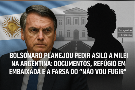 Bolsonaro, Milei e a Contradição do Asilo: A Fuga possível, os documentos e a farsa do “não vou fugir”