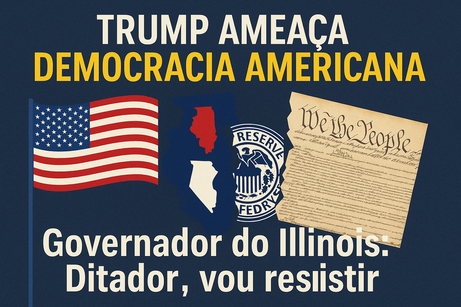 Trump Contra a Democracia: do FED às Ruas de Chicago