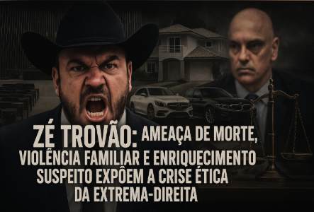 Zé Trovão: Violência, ameaça e enriquecimento suspeito — o retrato da extrema-direita no Congresso