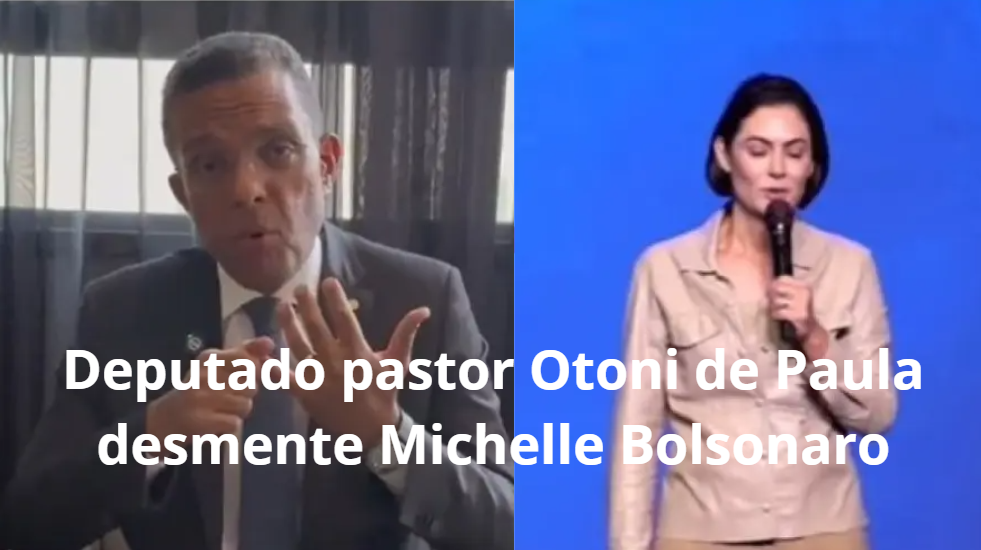 A mentira tem perna curta: deputado pastor desmente narrativa de perseguição religiosa de Michelle Bolsonaro