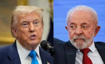 Trump liga para Lula. Que mudança hem? E Eduardo? E Jair?