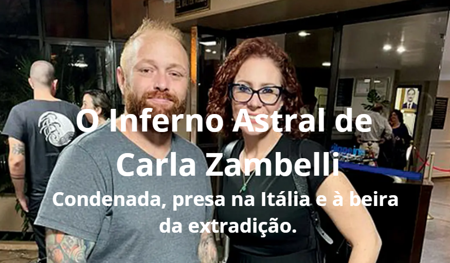 O Inferno Astral de Carla Zambelli: a Deportação a Espera