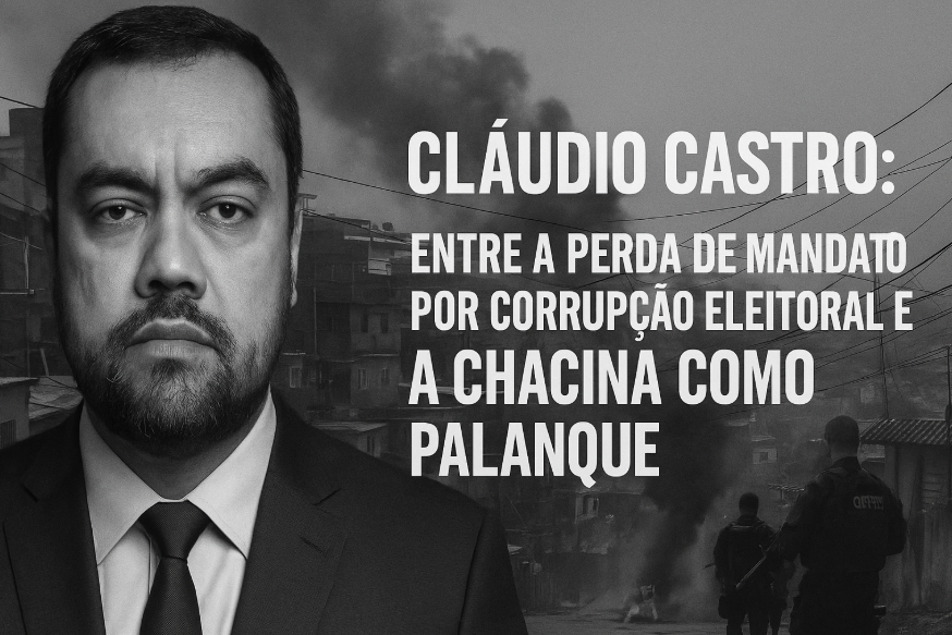Cláudio Castro: Entre a Perda de Mandato por Corrupção Eleitoral e a Chacina como Palanque