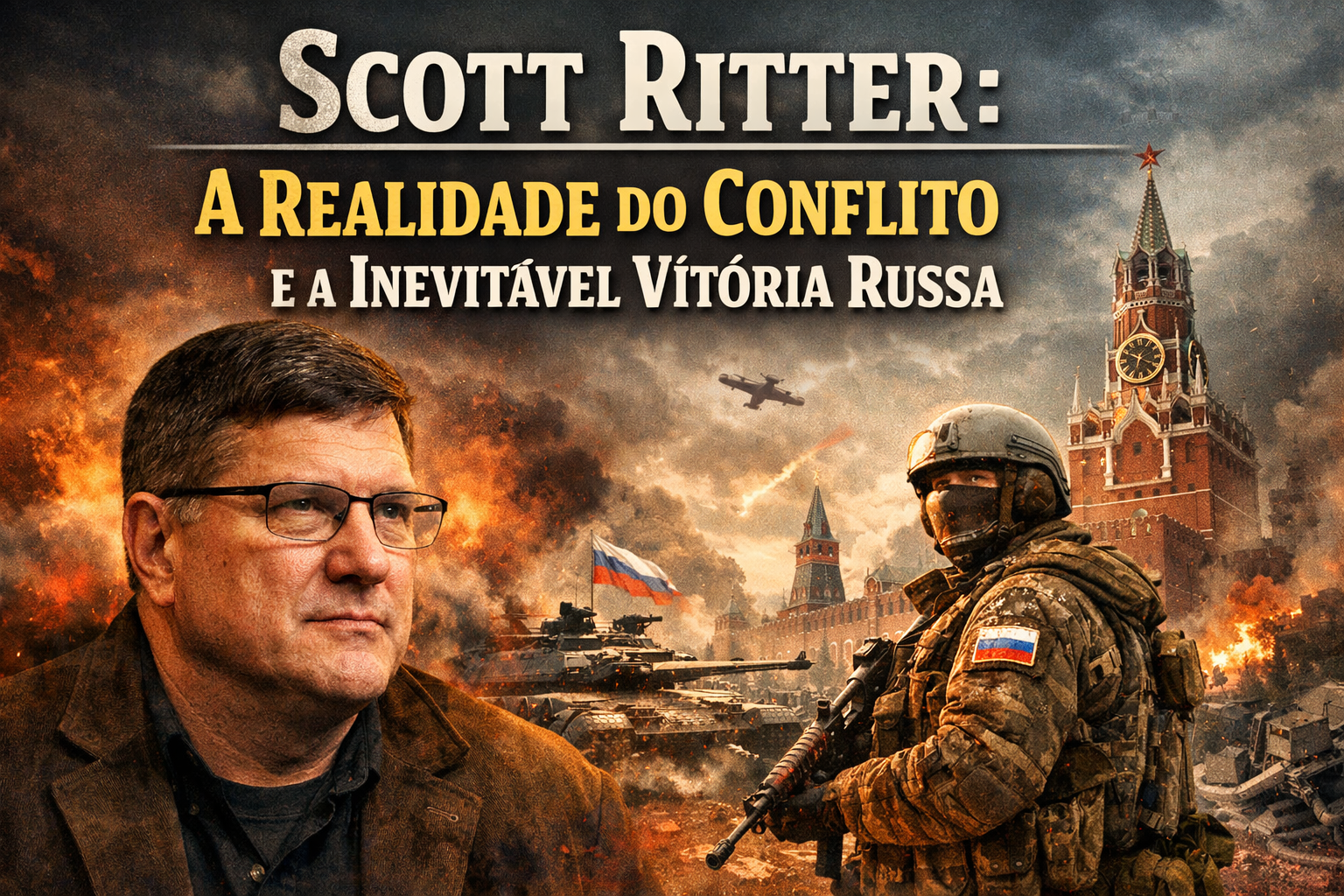 Scott Ritter: A Realidade do Conflito e a Inevitável Vitória Russa