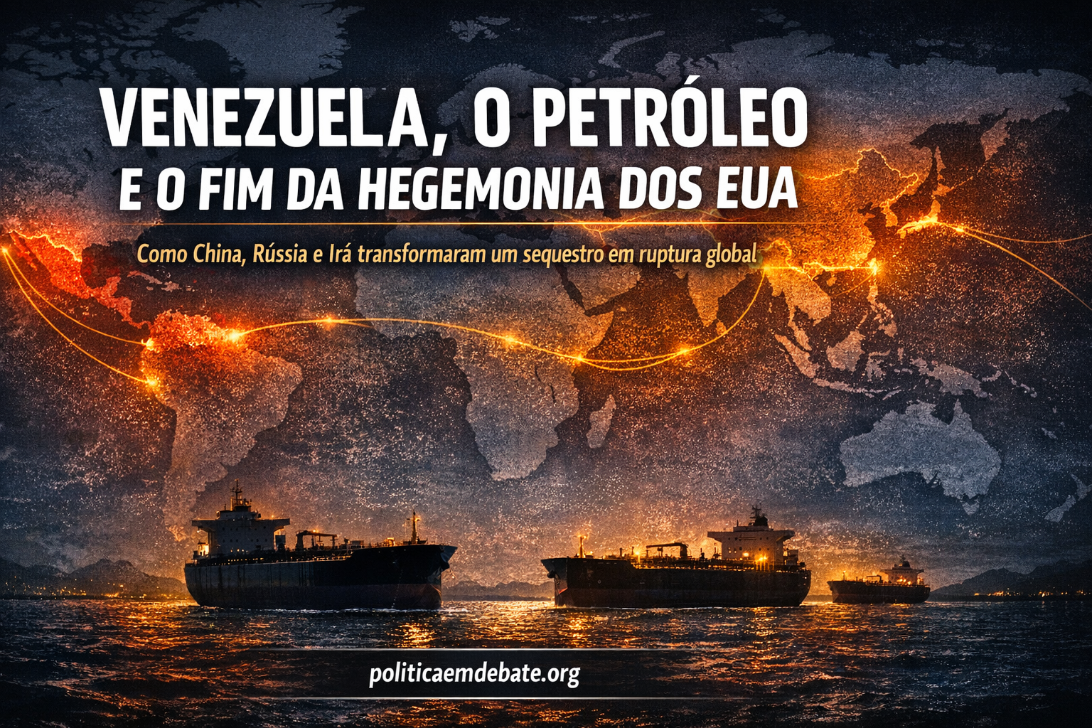 China, Rússia e Irã: Como a Venezuela se Tornou o Estopim do Fim da Hegemonia Energética dos EUA