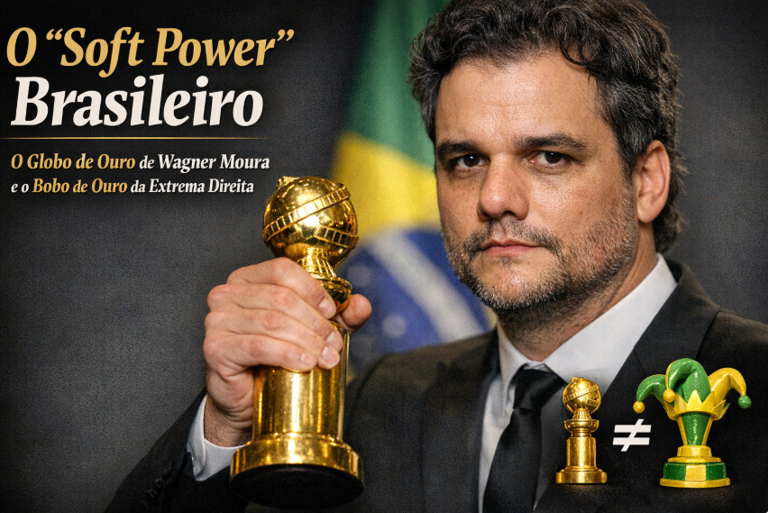 O “Soft Power” Brasileiro: O Globo de Ouro de Wagner Moura e o Bobo de Ouro da Extrema Direita