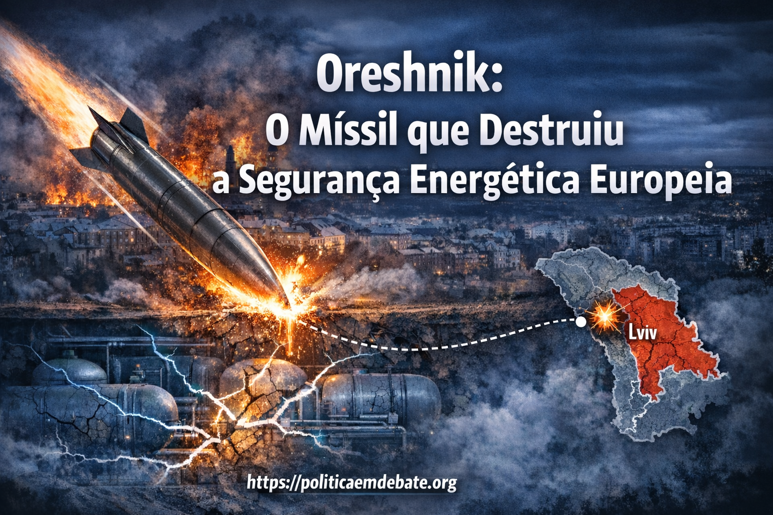 Oreshnik: O Míssil que Destruiu a Segurança Energética Europeia