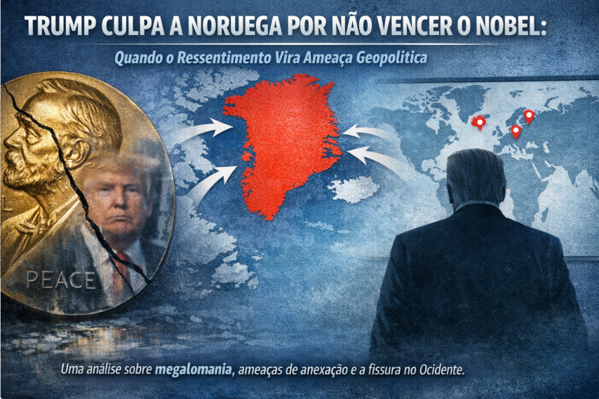 Trump Culpa a Noruega Por Não Vencer o Prêmio Nobel