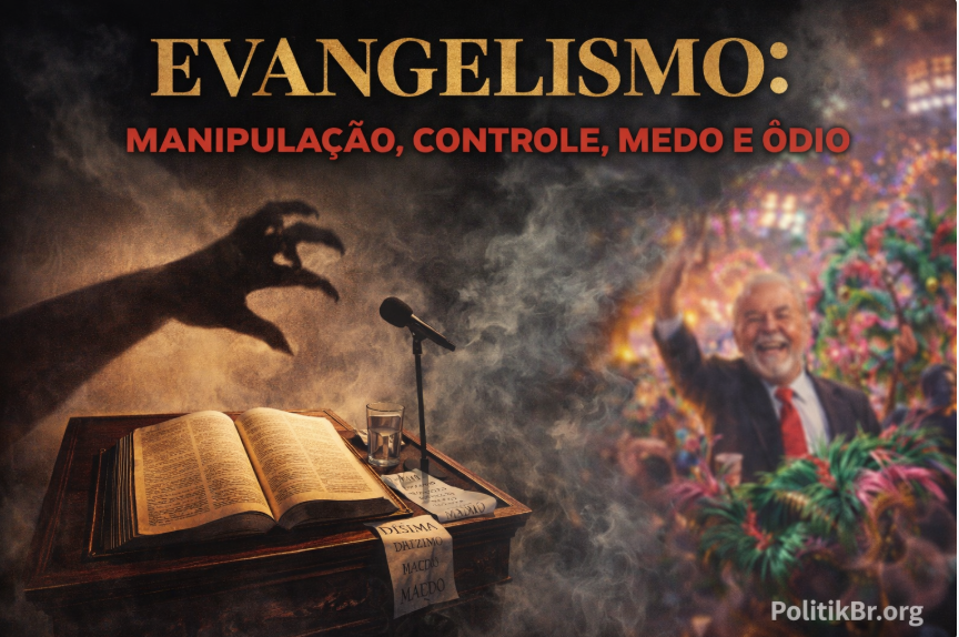 Evangelismo: Manipulação, Controle, Medo e Ódio