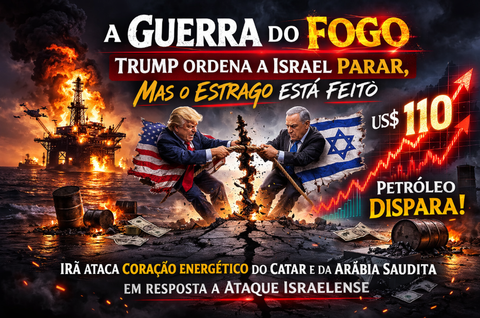 O Golfo em Chamas: Trump Ordena a Israel Parar, Mas o Estrago Está Feito