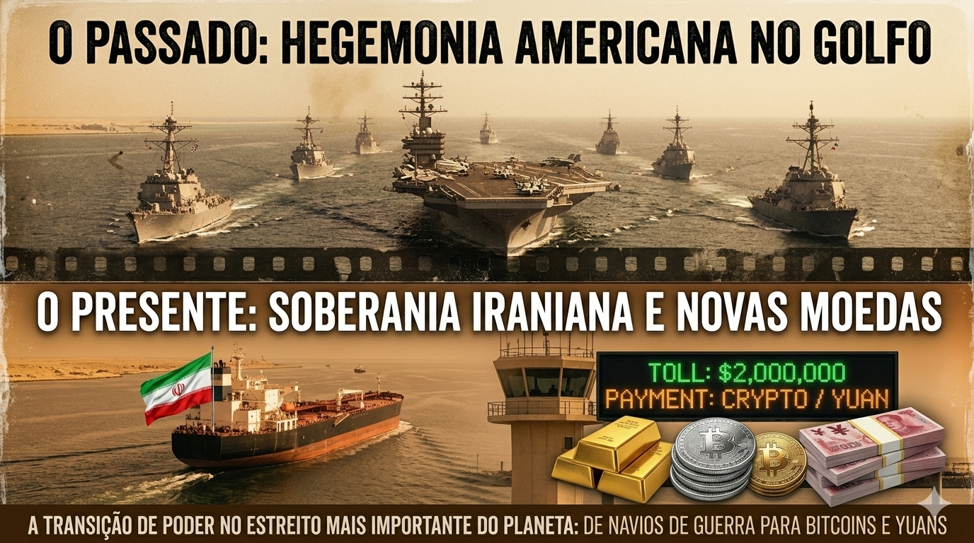 VÍDEO: O PEDÁGIO DE HORMUZ: Irã Cobra US$ 2 Milhões por Petroleiro e Reescreve as Regras do Jogo