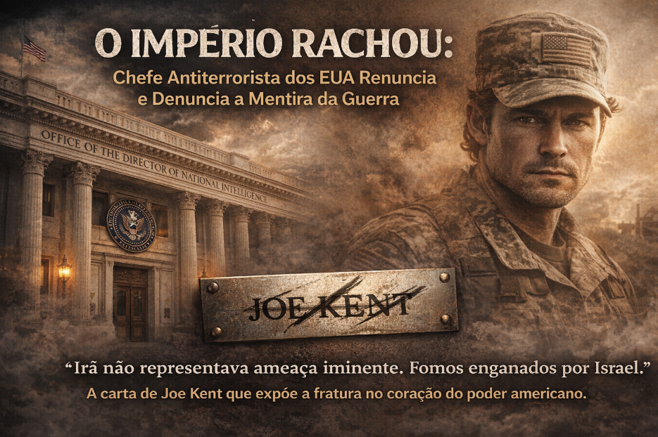 O IMPÉRIO RACHADO: Chefe Antiterrorista dos EUA Renuncia e Denuncia a Mentira da Guerra
